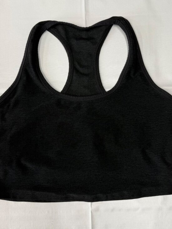 Peloton Other - Peloton sports bra racerback design open back XL dark gray